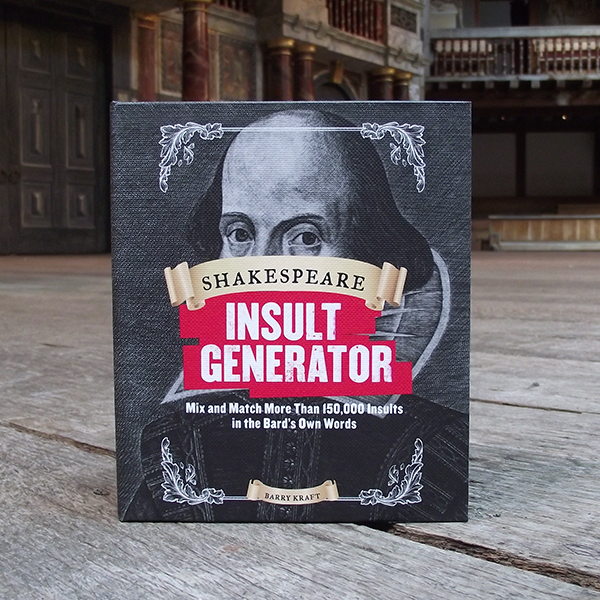 Shakespeare Insult Generator, novelty book