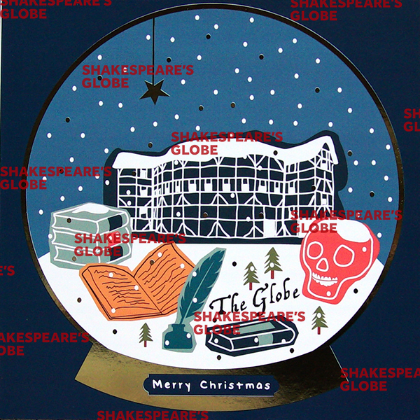 
                  
                    Shakespeare's Snow Globe Christmas Card
                  
                