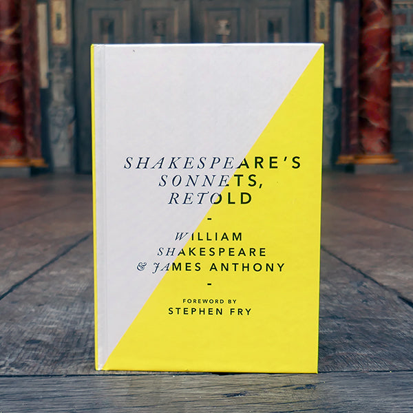 Hardback copy of Shakespeare's Sonnets Retold by William Shakespeare and James Anthony