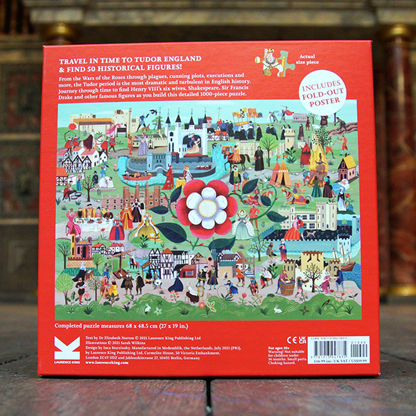 The World of the Tudors 1000 piece jigsaw puzzle.