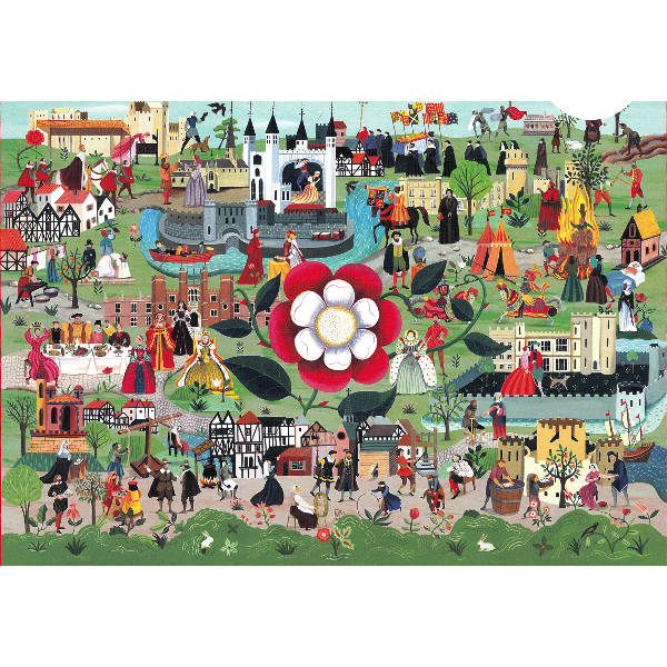 
                      
                        The World of the Tudors 1000 piece jigsaw puzzle.
                      
                    