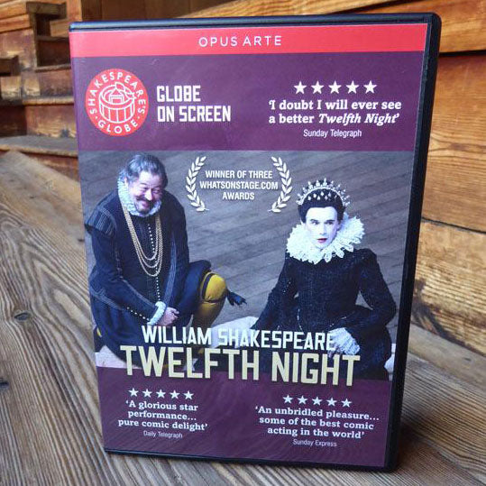 DVD of Shakespeare's Globe 2012 production of Twelfth Night