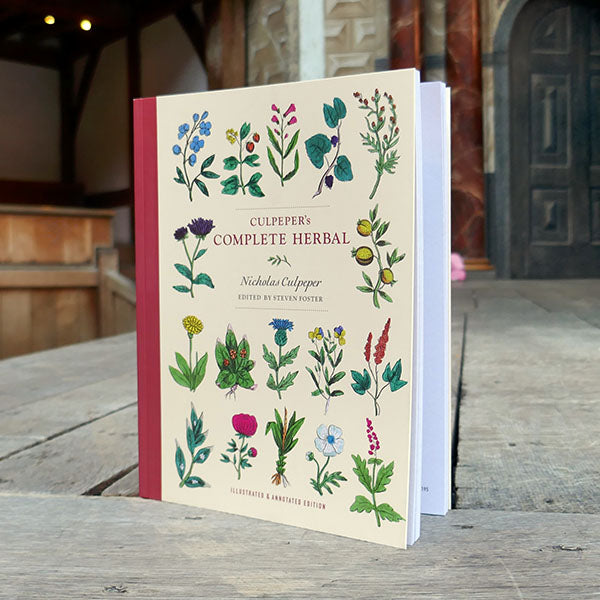 Paperback copy of 'Culpeper's Complete Herbal' by Nicholas Culpeper