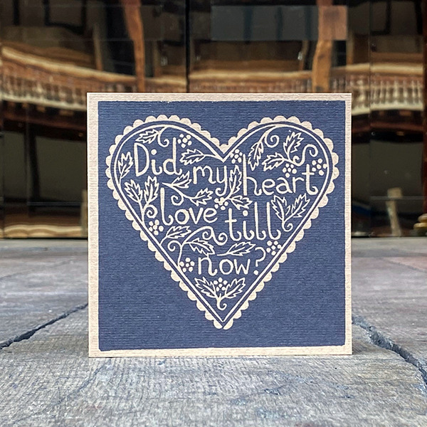 Greetings Card (Love Till Now?)